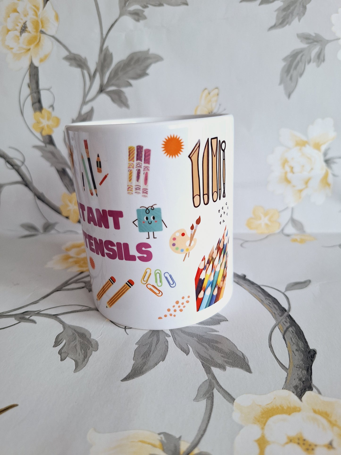 My Important Crafting Utensils Pen Pot