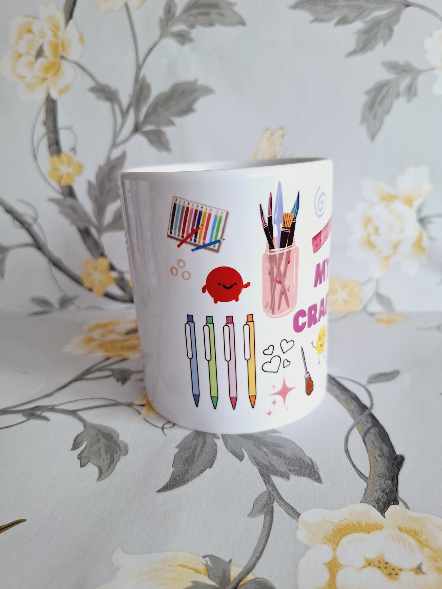 My Important Crafting Utensils Pen Pot