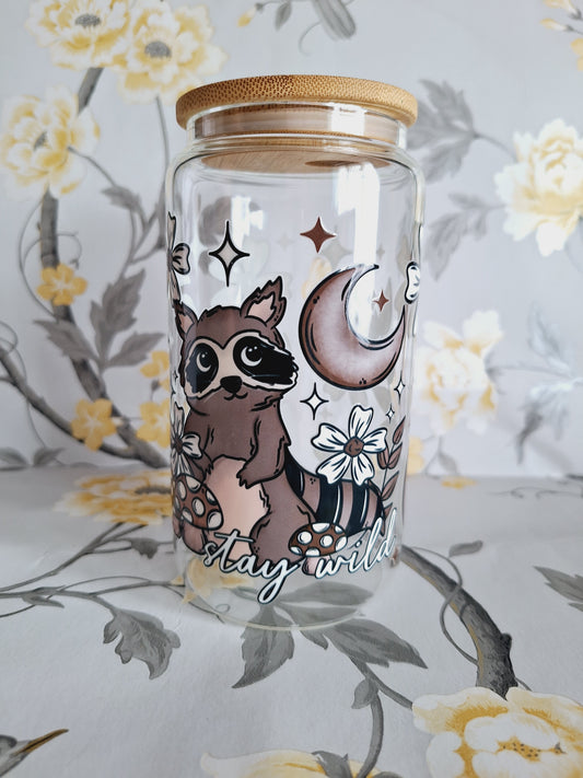 Stay Wild Glass Tumbler