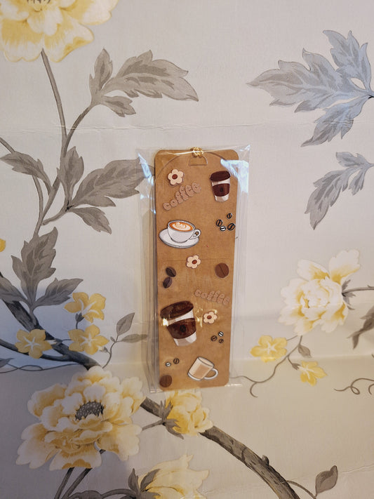 Coffee Cups Book Mark