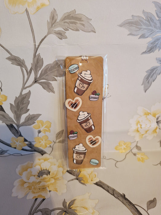 Coffee & Macaroons Book Mark