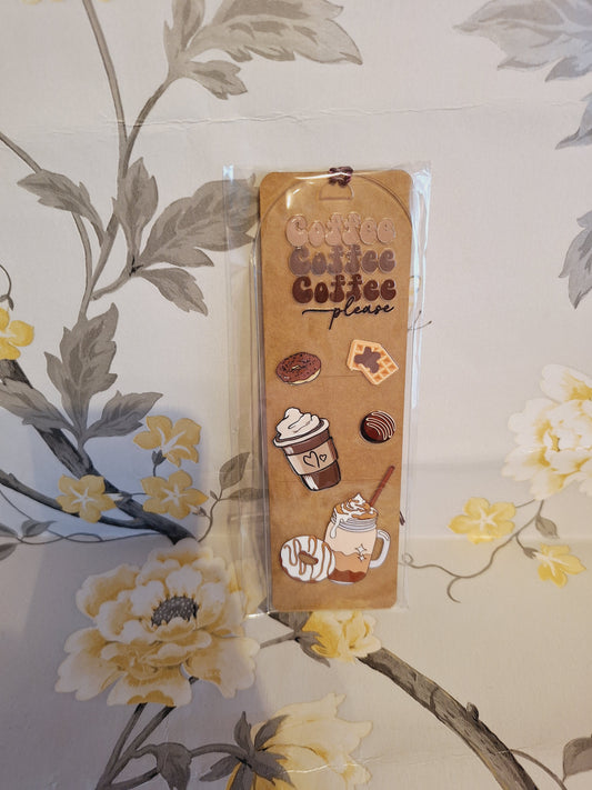 Coffee Please Book Mark