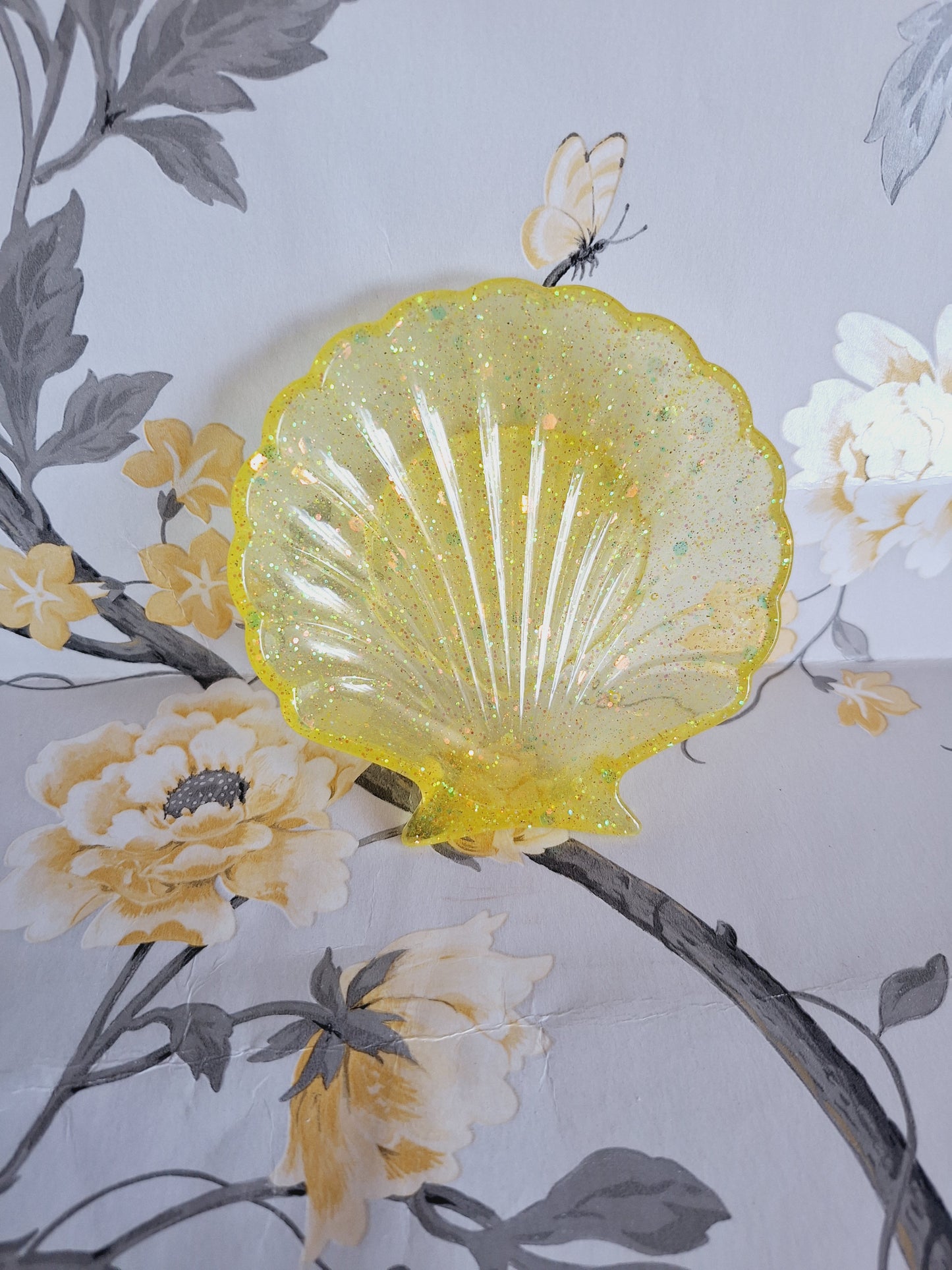 Yellow Sea Shell Tray