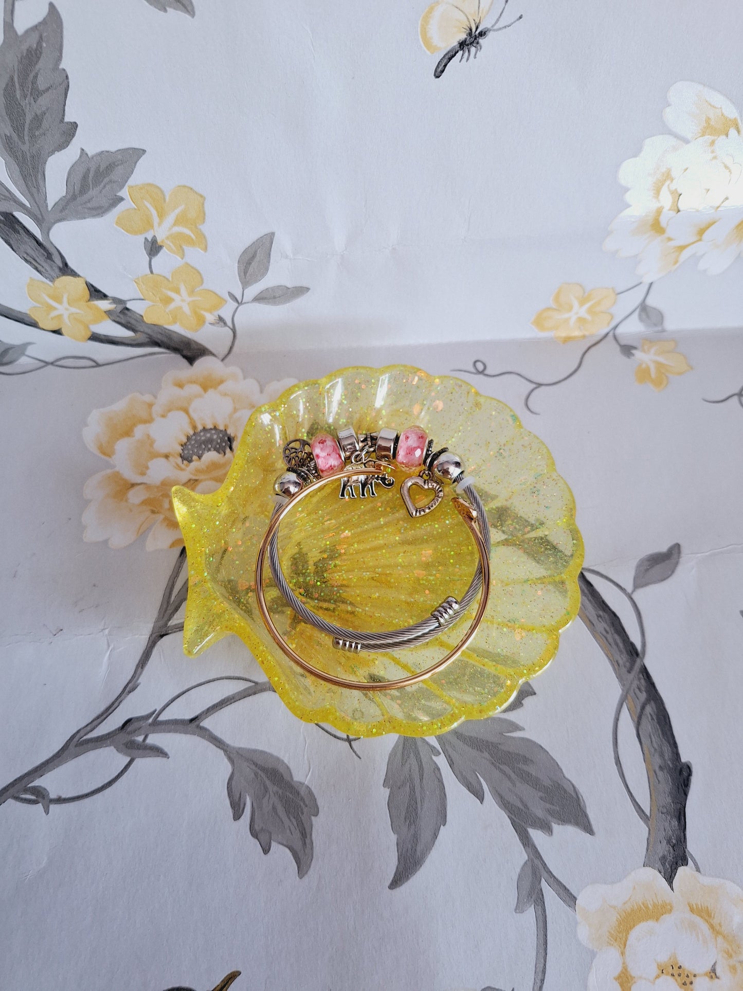 Yellow Sea Shell Tray