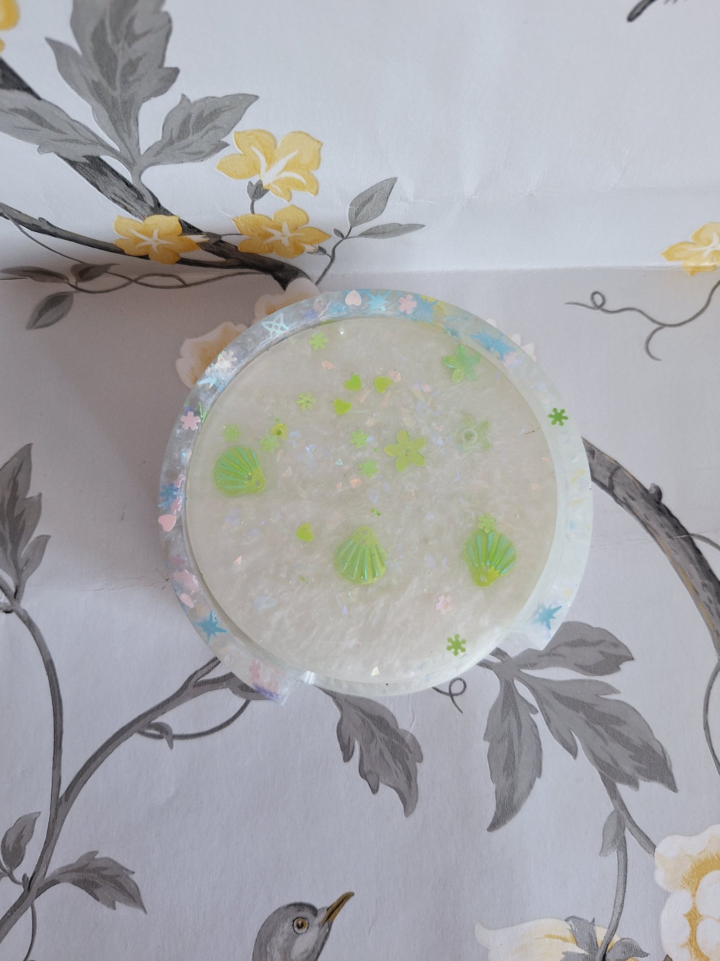 Mixed Colour Sea Shell Coasters