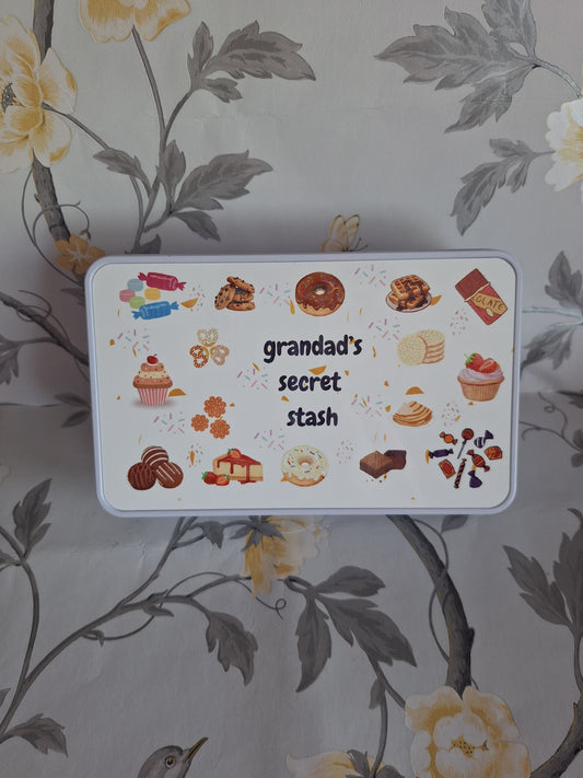 Grandad's Secret Stash Tin