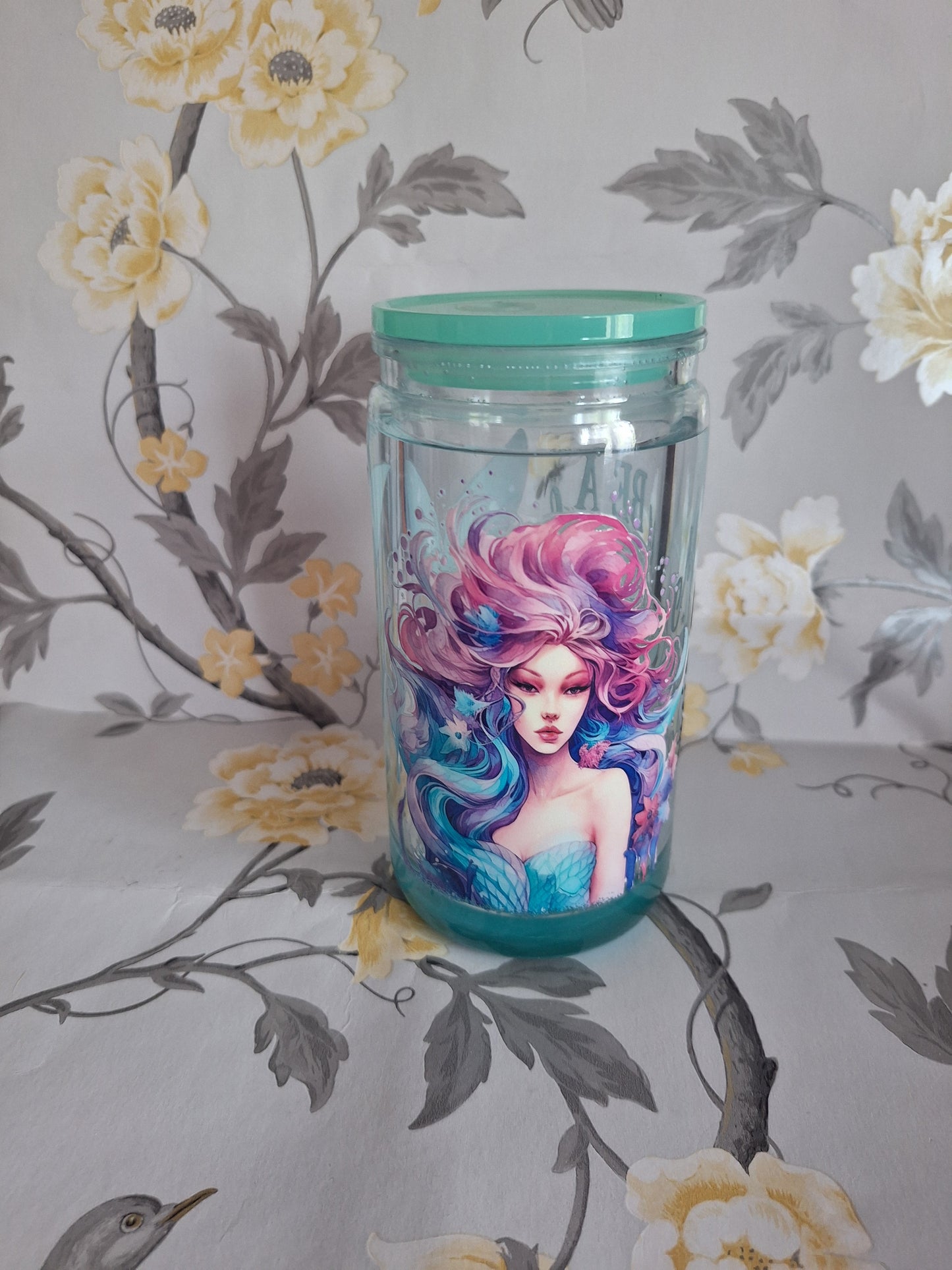 Be A Mermaid In A Sea Of Fish Swirl Tumbler