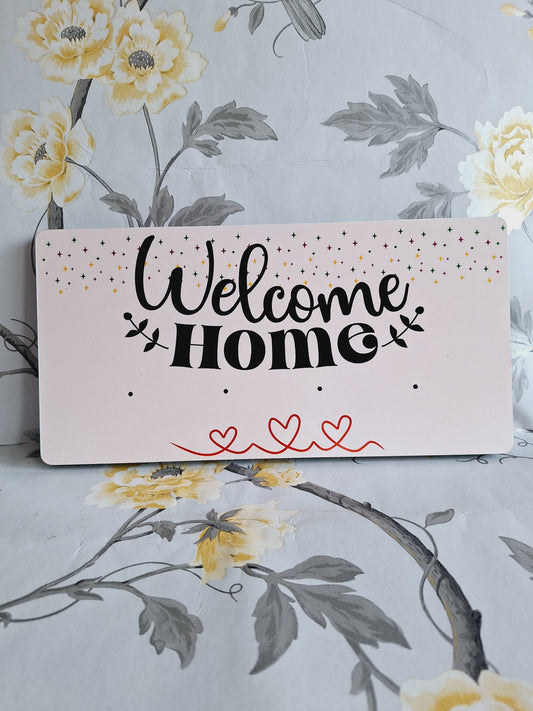 Welcome Home Key Holder