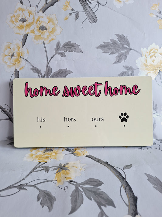 Home Sweet Home Key Holder