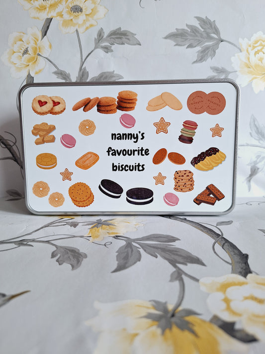 Nanny's Favourite Biscuits Tin
