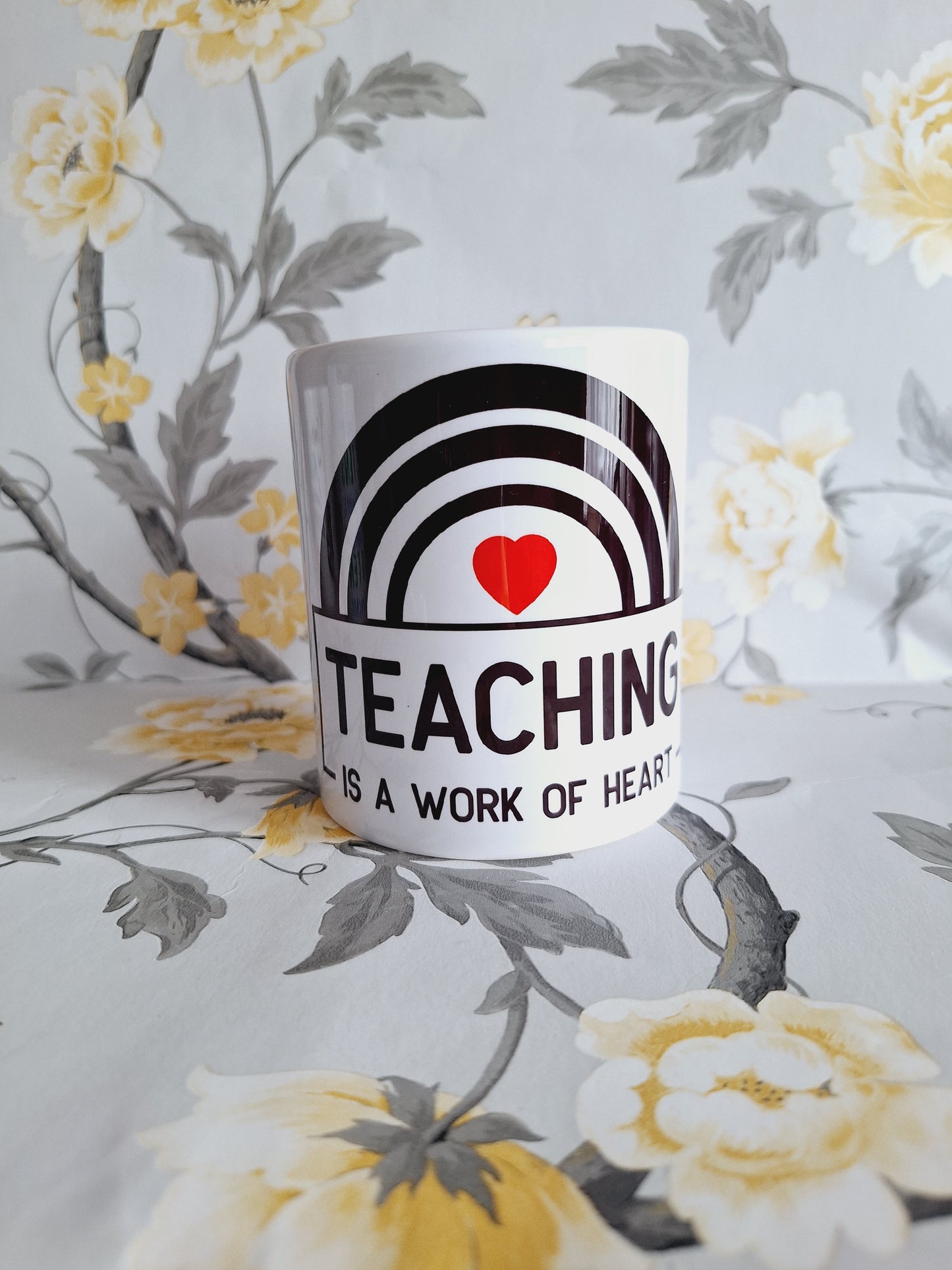 Teaching Is A Work Of Heart Pen Pot
