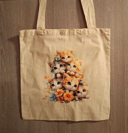 Cute Kittens Tote Bag