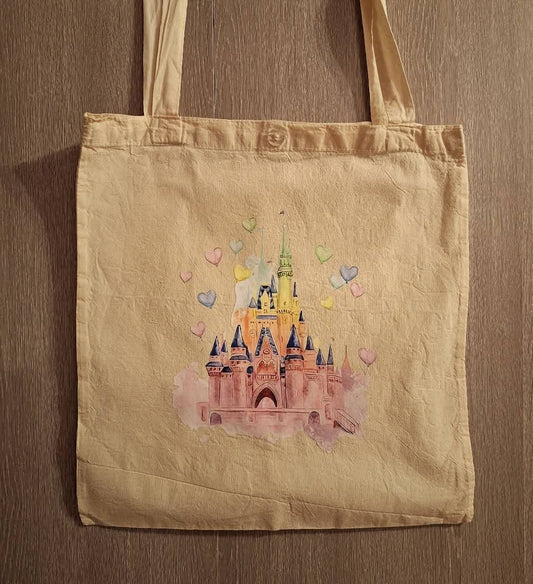 Castle Inspired Tote Bag