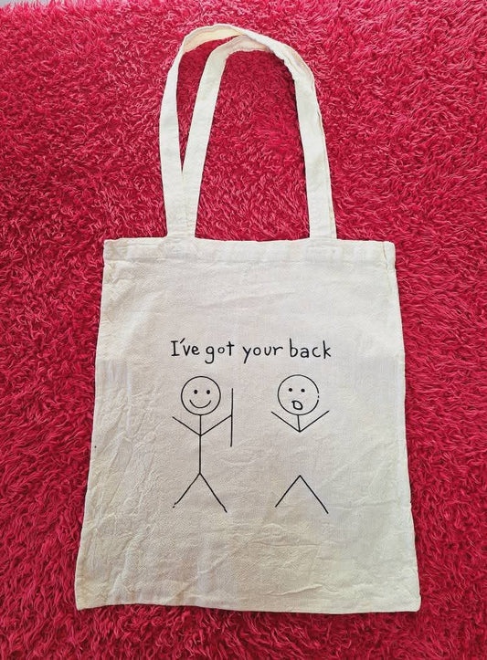 I've Got Your Back Tote Bag