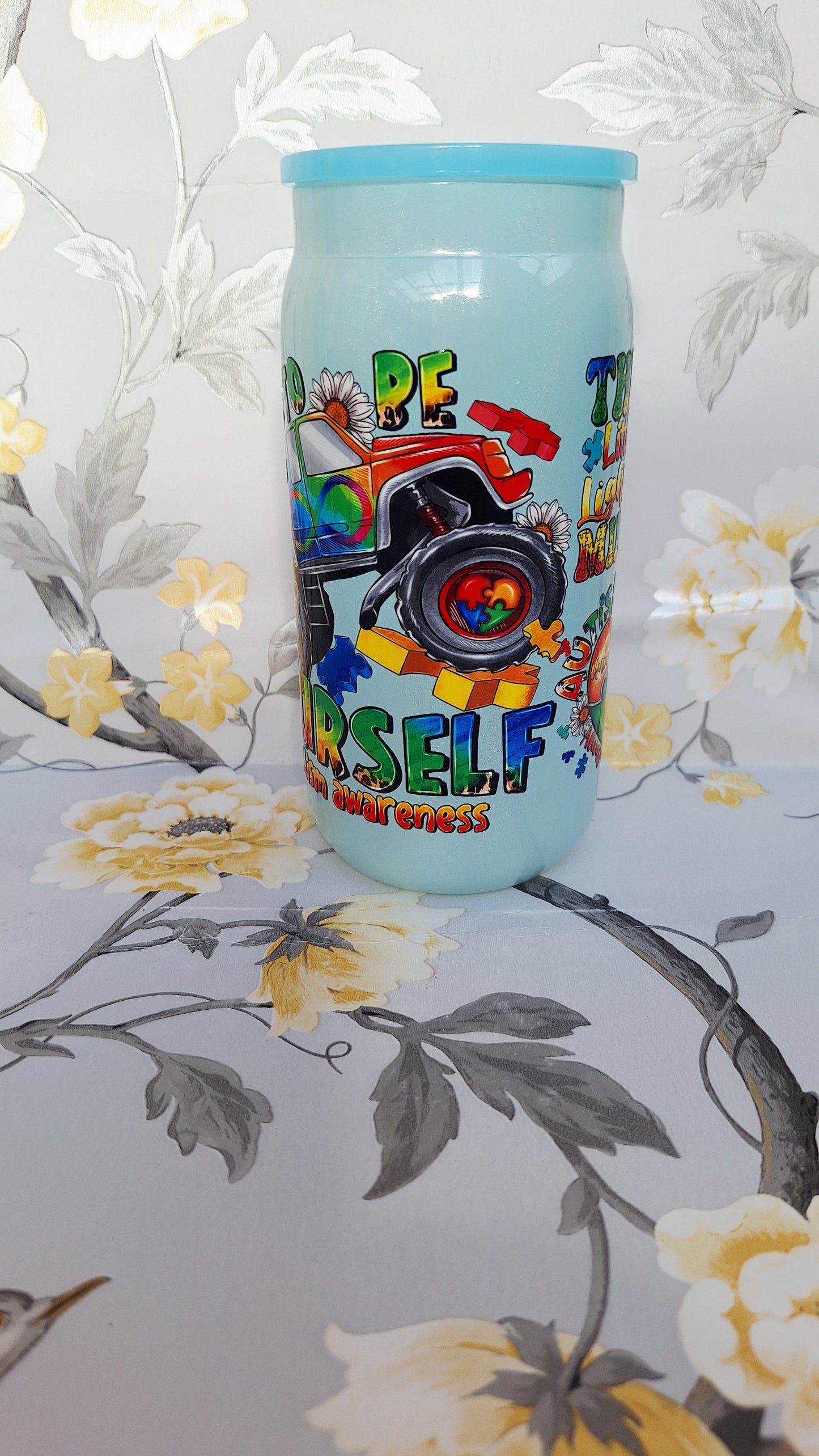 Dare to be Yourself Glass Tumbler