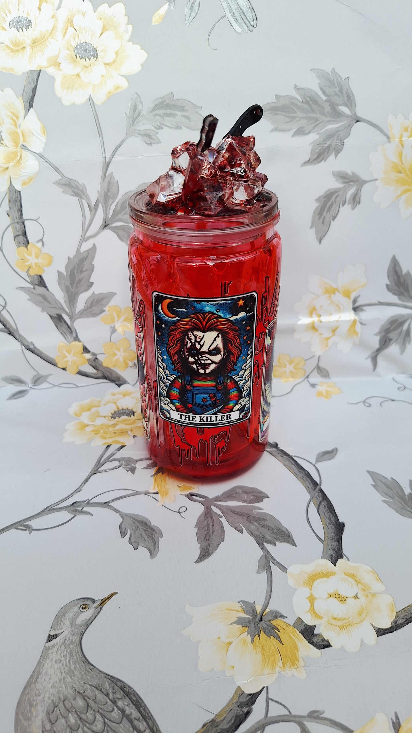 Blood Drip Halloween Snowglobe